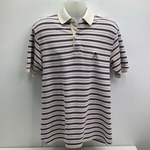 Tommy Hilfiger Mens Striped Polo Size Medium (Preowned)